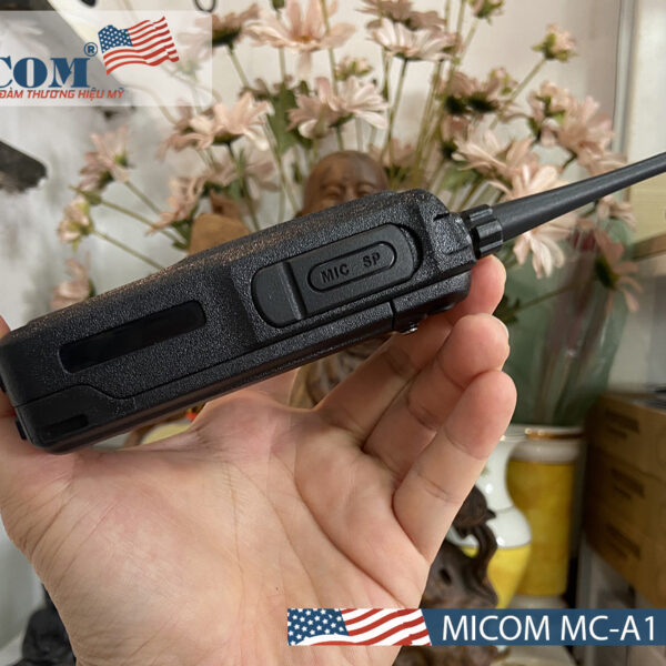 bộ đàm MICOM MC-A1V thương hiệu Mỹ, Công suất 5W