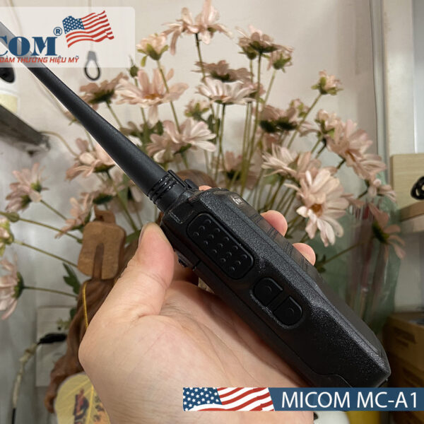 bộ đàm MICOM MC-A1V thương hiệu Mỹ, Công suất 5W
