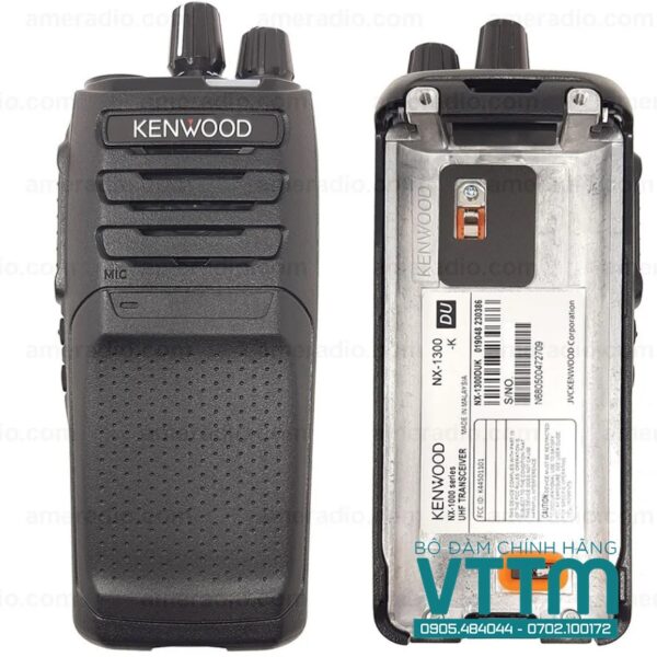 Kenwood NX-1300CUD K4: Bộ đàm chống cháy nổ bền bỉ, hiệu quả.