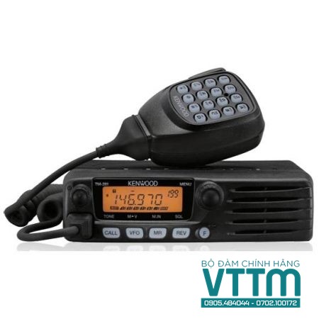 Bộ đàm cố định Kenwood TM-481A UHF: Liên lạc xa, bền bỉ
