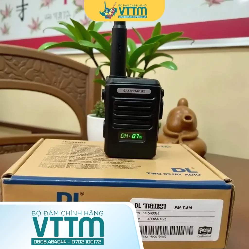 Cấu Tạo Của Máy Bộ đàm Cầm Tay - hình 3